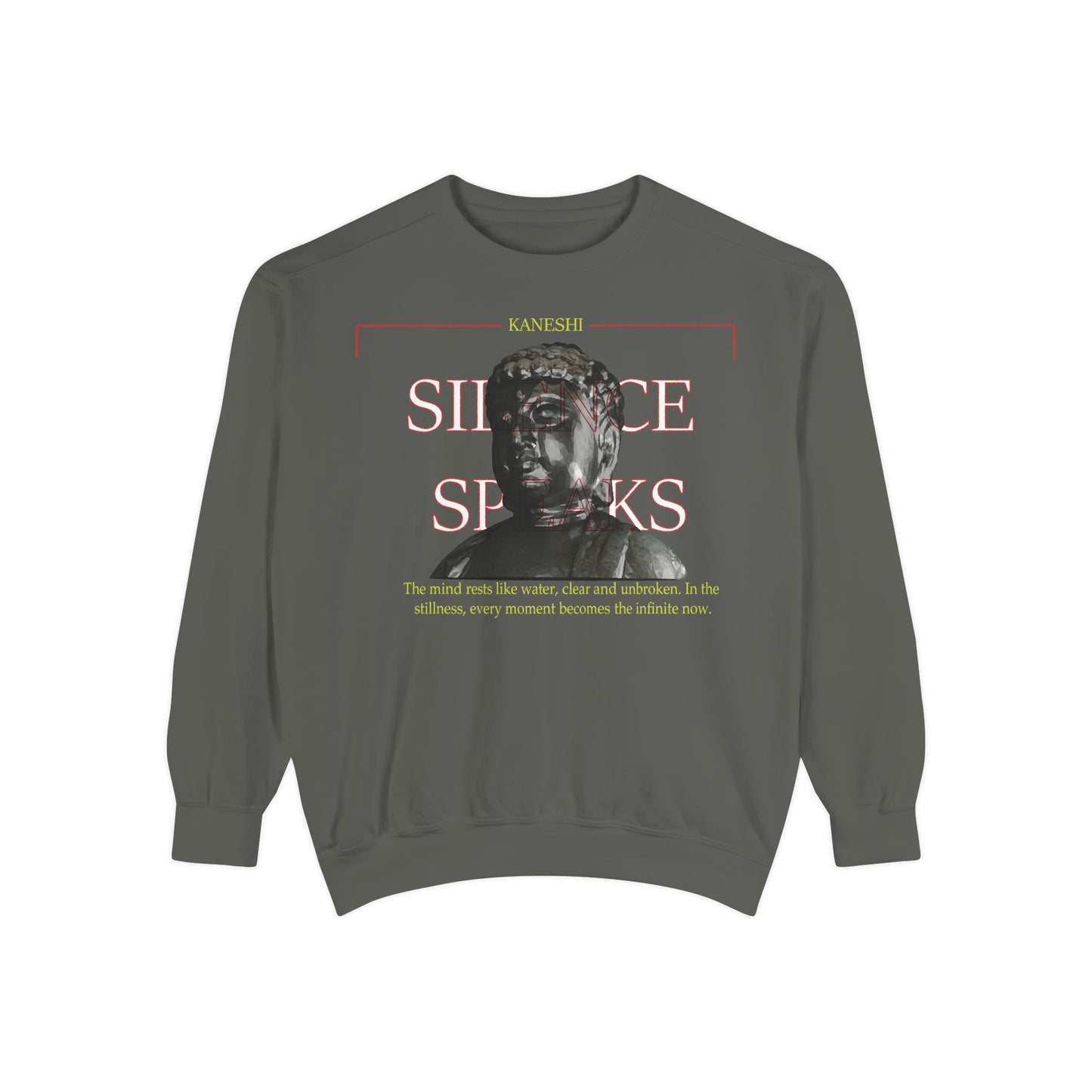 Kaneshi Silence Speaks Sweatshirt